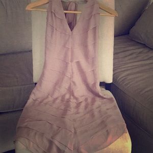 BCBG Max Azria 100% silk lining, size 0 dress.